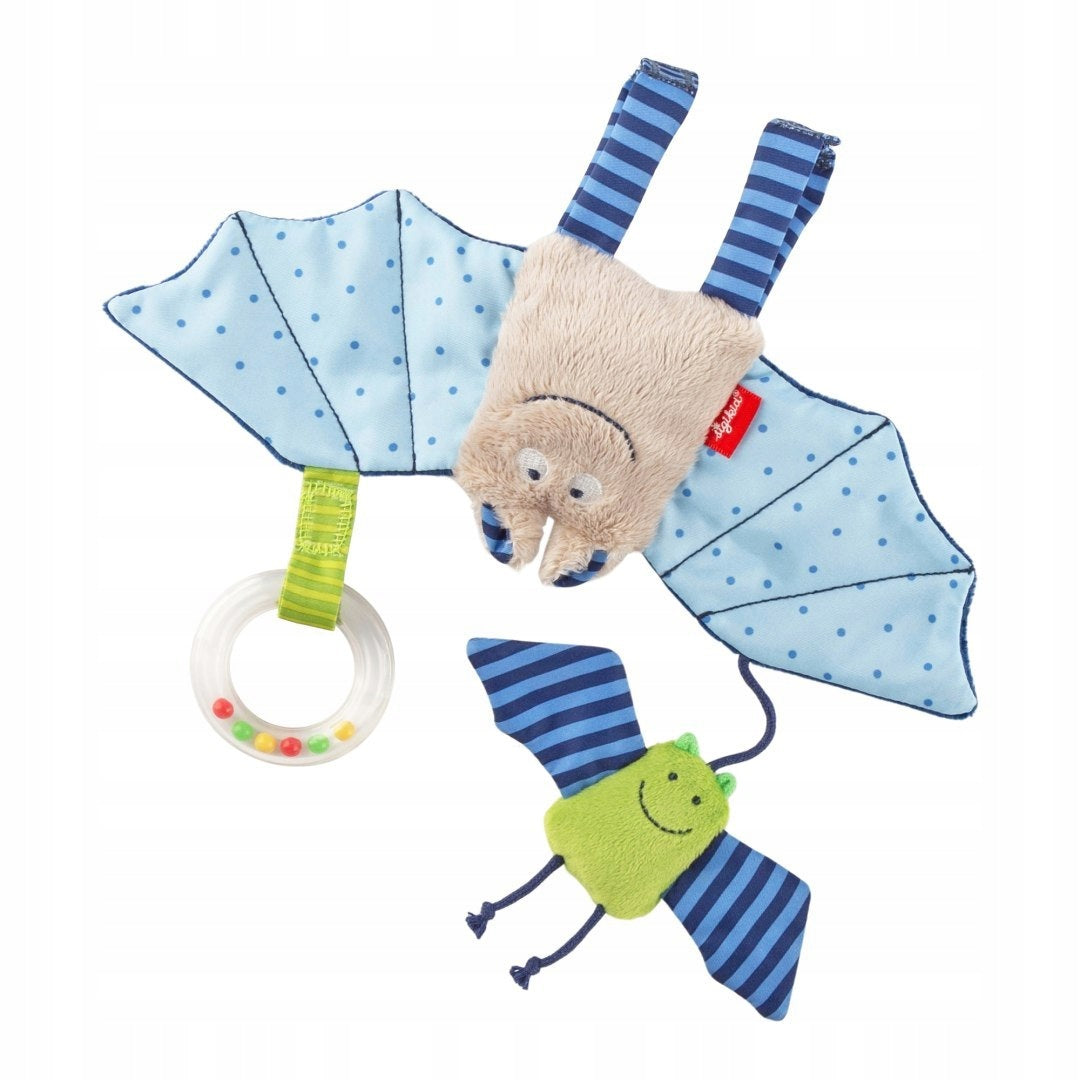 Developmental toy Bats rustle rattle squeaker children sigikid