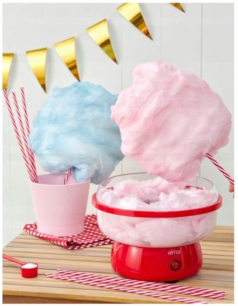Device cotton candy machine Hoffen red