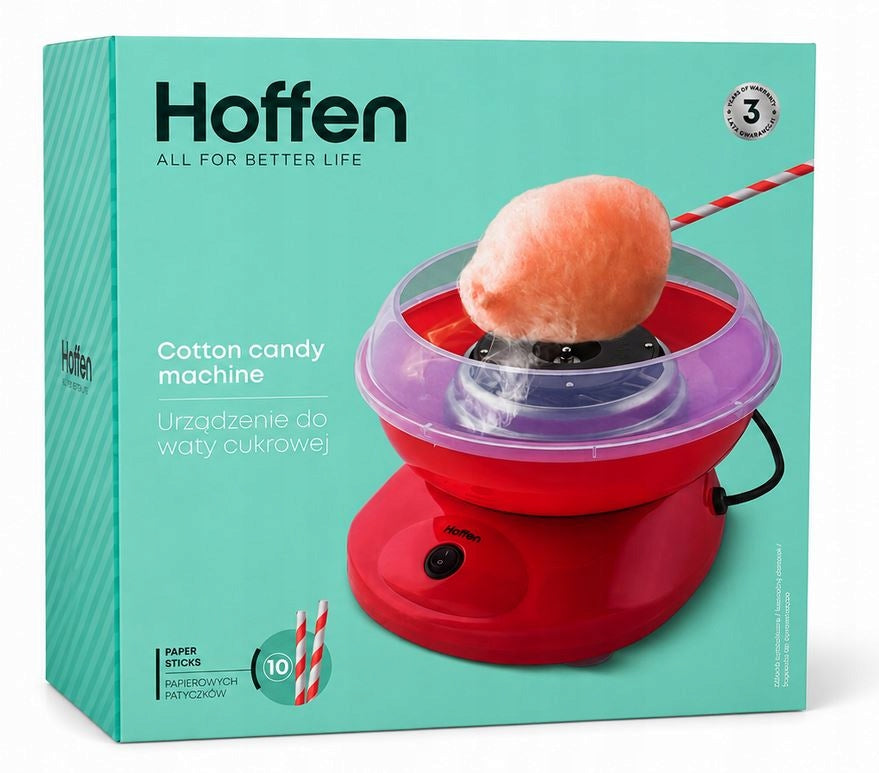 Device for cotton candy Hoffen CCM-6432 red 500 W
