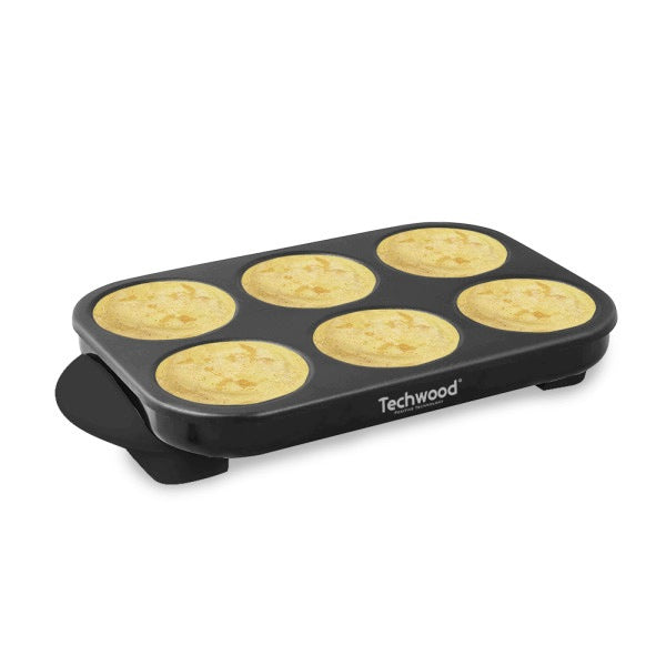 Device for mini pancakes Techwood TCP-066, 6 forms, 1500 W