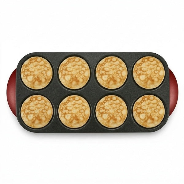 Device for mini pancakes Techwood TCP-085, 8 forms, 1500 W Packaging status original