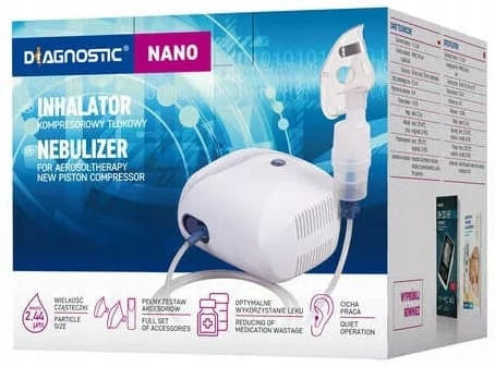 Diagnostic Nano piston compressor inhaler 1 pc.