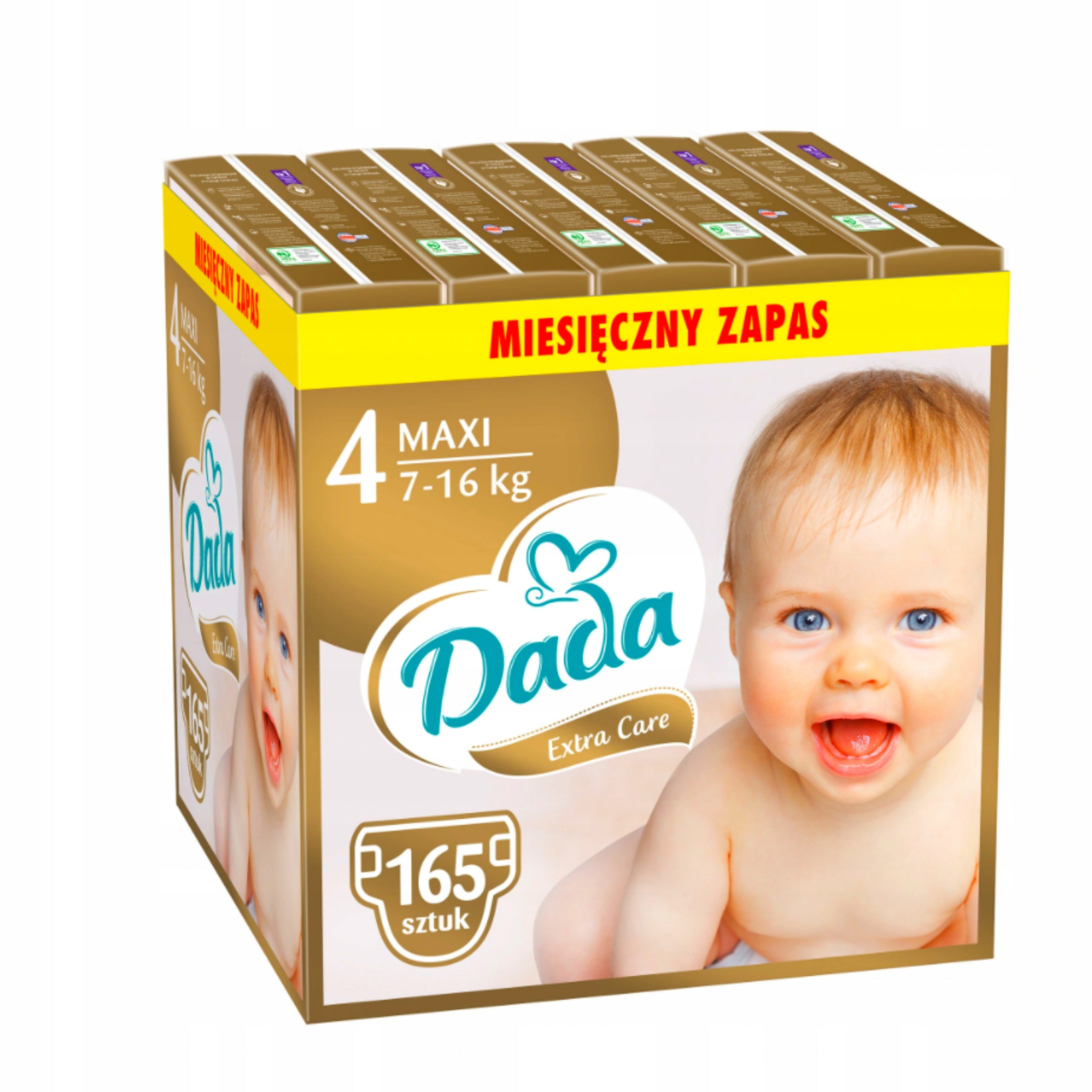 Diapers Dada Extra Care size 4 7-18 kg 168 pcs.