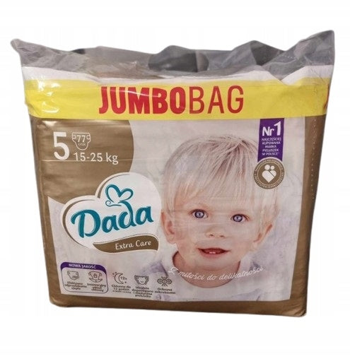 Diapers Dada Extra Care size 5 77 pcs Jumbo Bag 15-25 kg