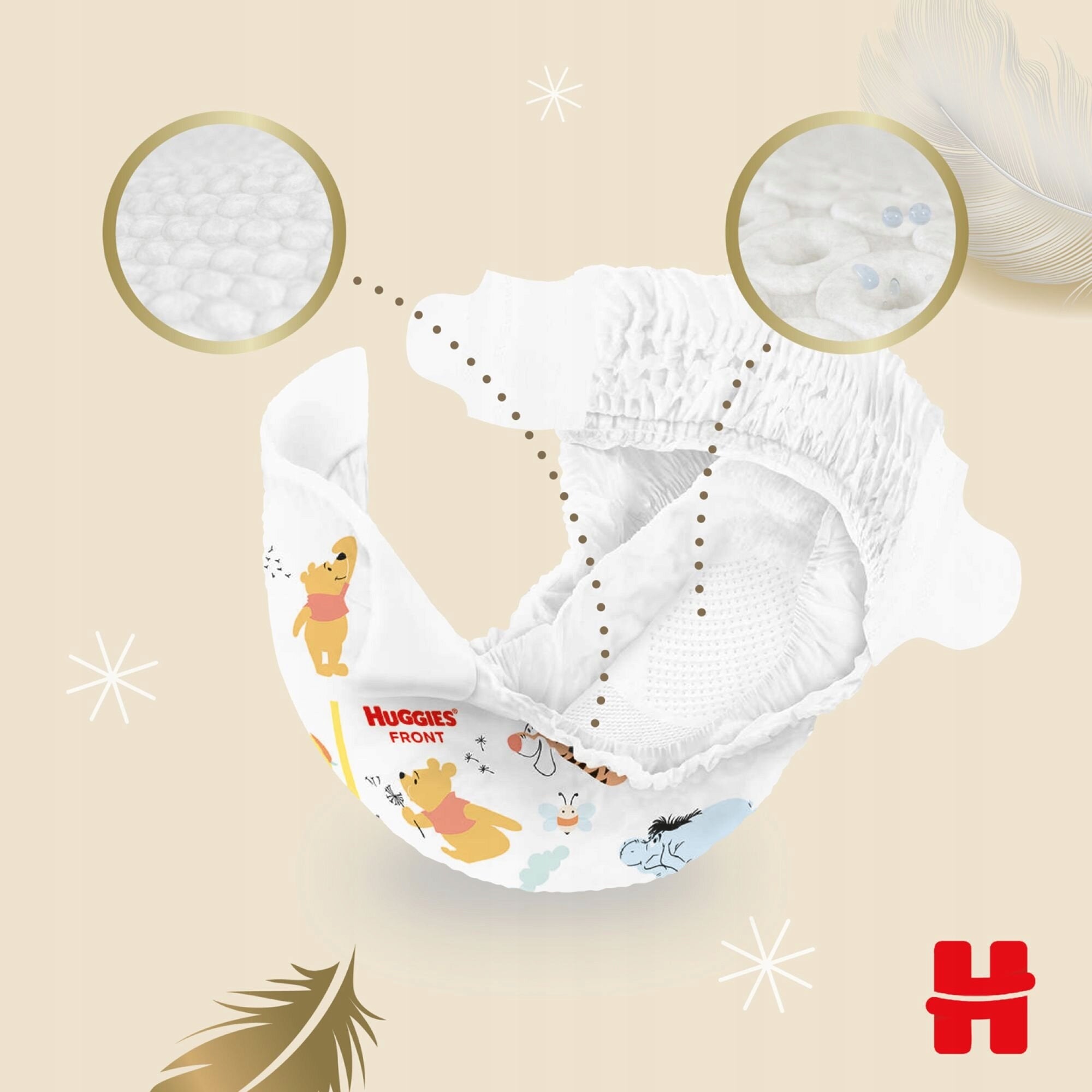 Diapers HUGGIES Extra Care Mega 3 6-10 kg (72 pcs) Brand Huggies