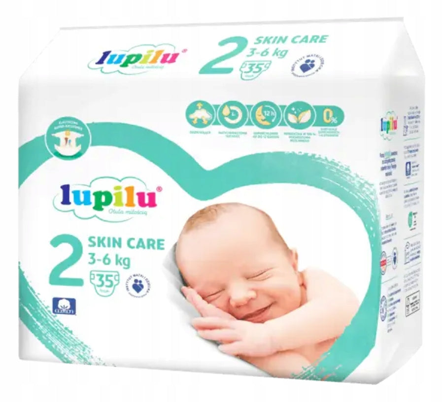 Diapers Lupilu Skin Care Size 2 , 35 pcs.