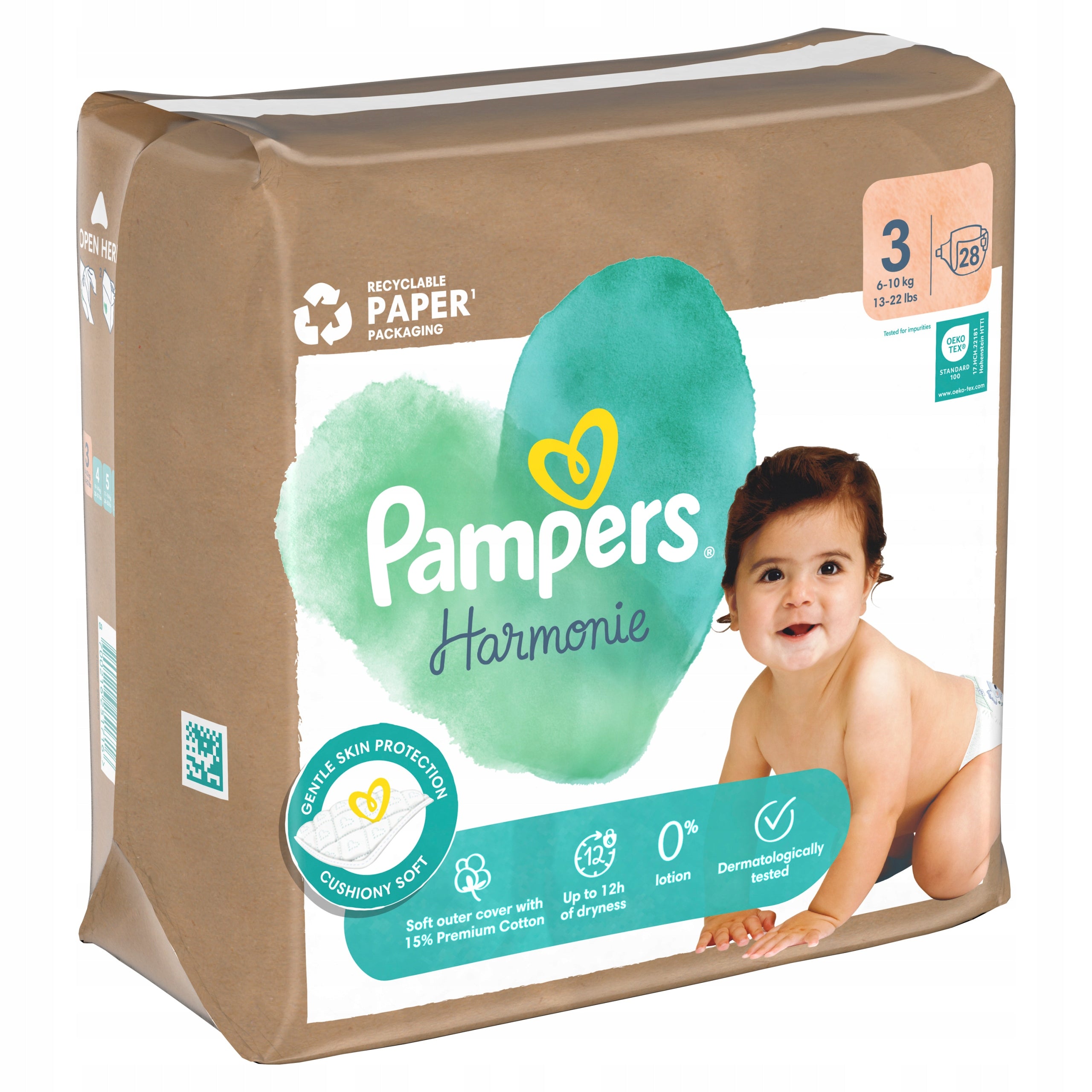 Diapers Pampers Harmonie size 3 28 pcs.