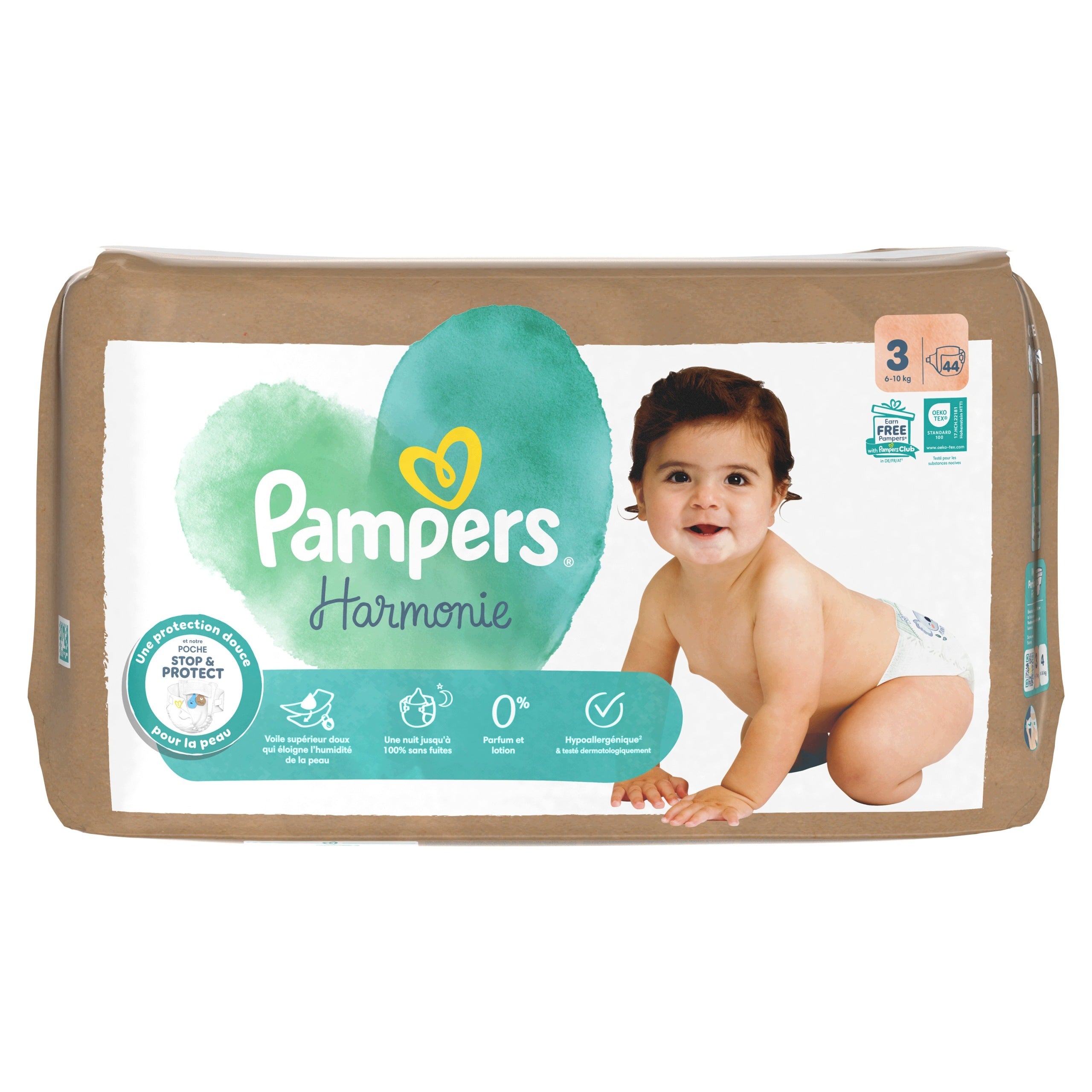 Diapers Pampers Harmonie size 3 44 pcs Brand Pampers