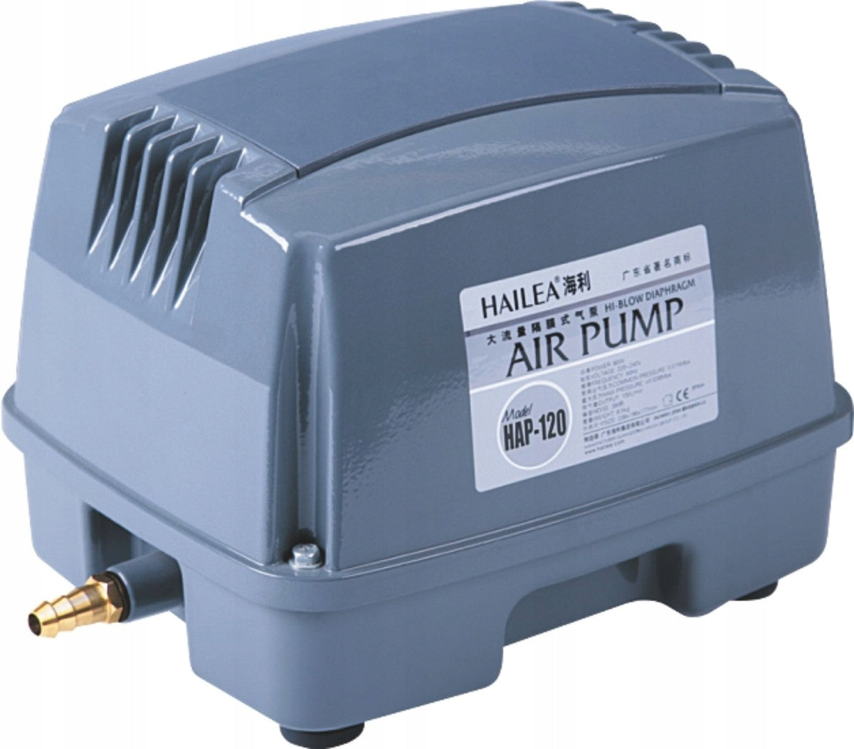 Diaphragm pump HAP-100 100 l/min for aeration of pond and pond