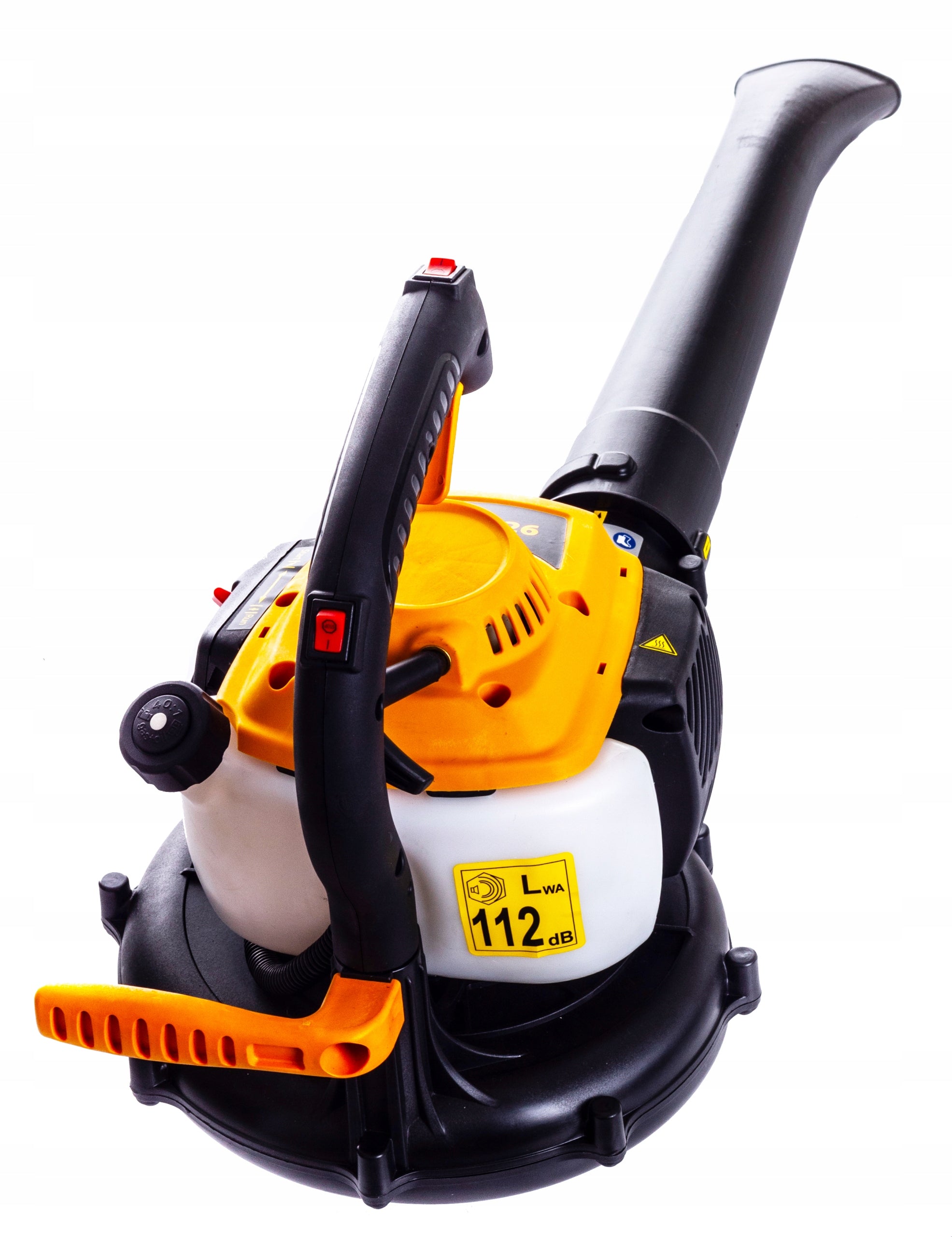 Diesel blower Riwall RPBV 26 set for leaves vacuum cleaner metal knife Output 10.2 m3/min