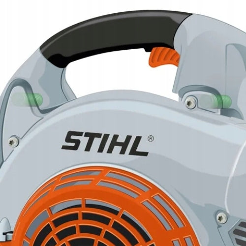 Diesel blower STIHL BG 86 Power supply combustion
