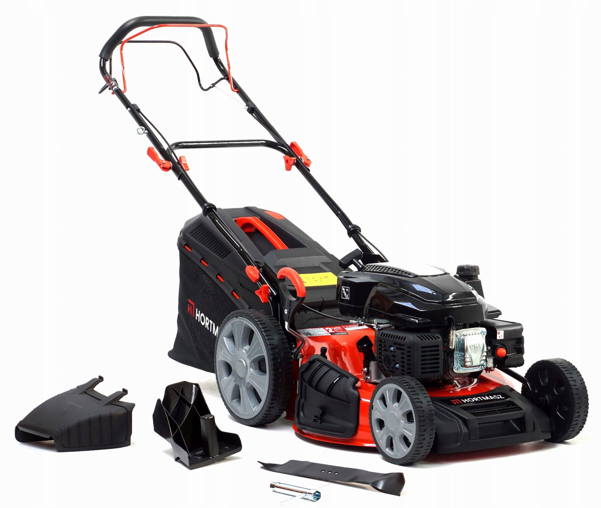Diesel mower Hortmasz with drive / 53 cm, 224 cm3, 4in1, cast iron sleeve
