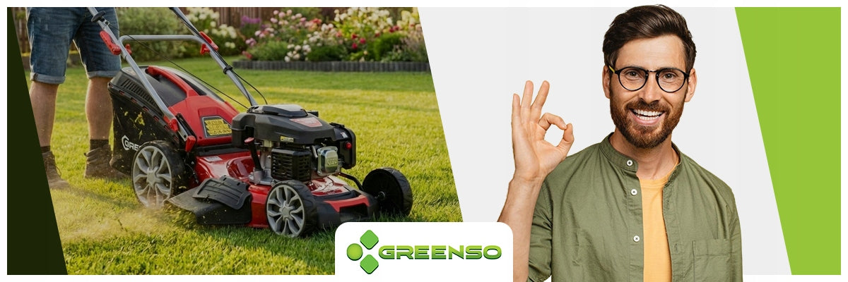 Diesel mower with 6 HP 224cc width 56 cm Greenso KS56-G224N Basket capacity 60 l