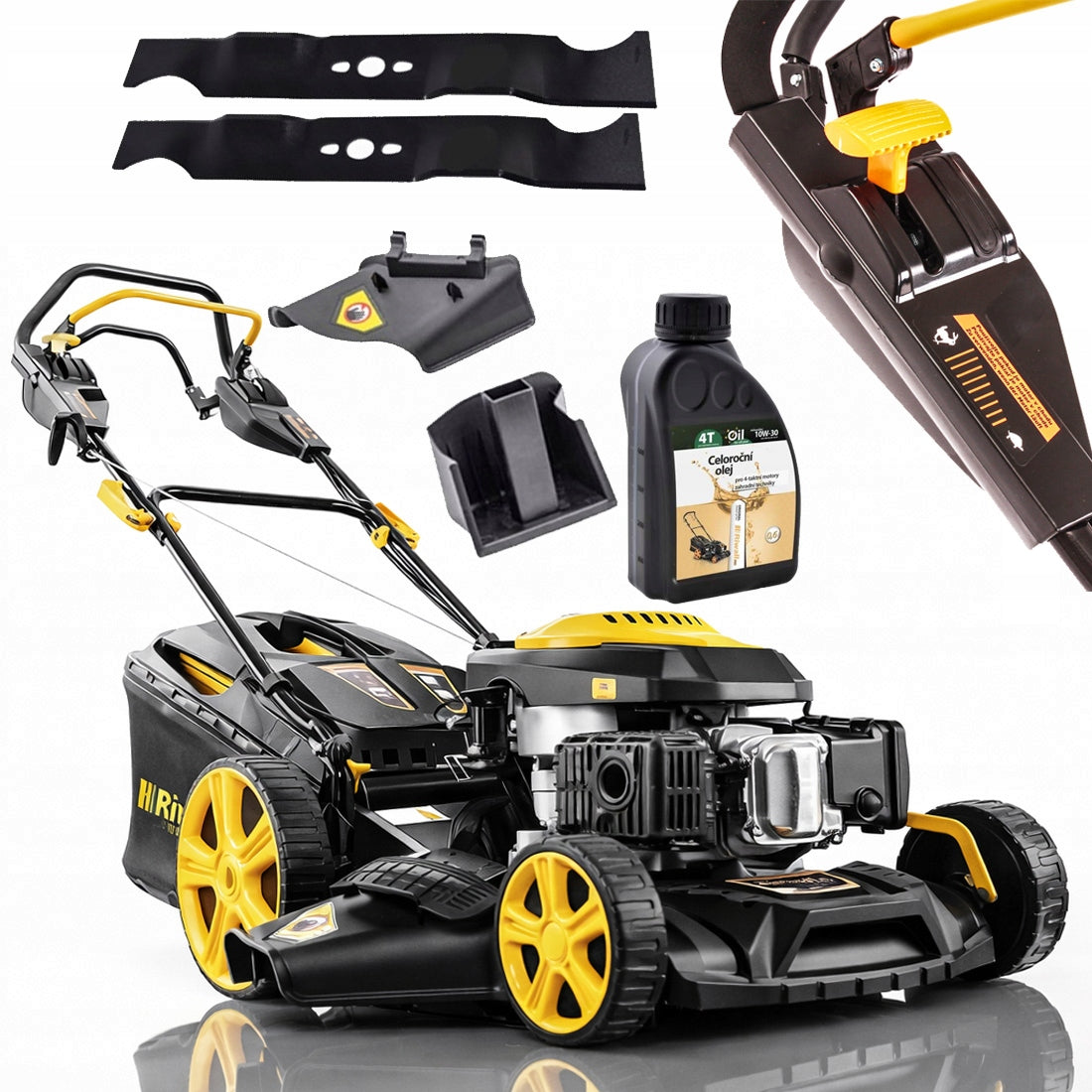 Diesel mower with Riwall Pro RPM 5140V Pro adjustable drive