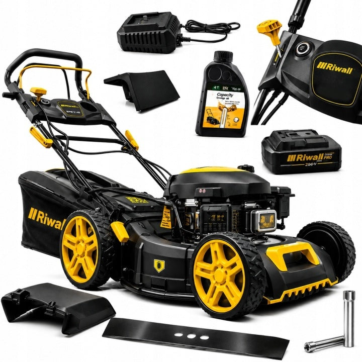 Diesel mower with Riwall RPM 5190i 54CM BUTTON FIRING