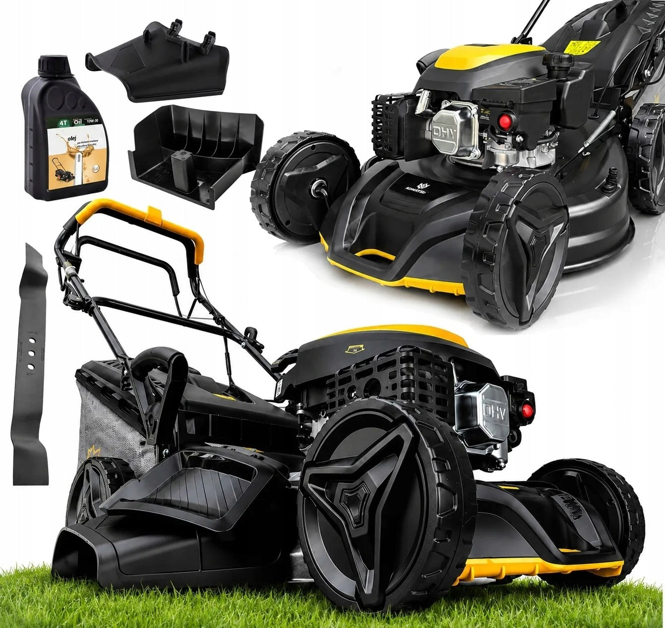 Diesel mower with Royale Grass King 9000 181cc for grass 56cm Manufacturer code Royale Grass King 9000