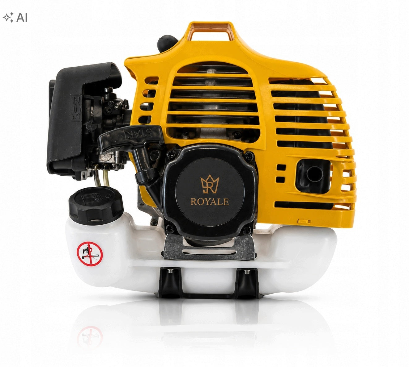 Diesel mower with Royale Grass King 9000 56cm + diesel scythe Brand ROYALE
