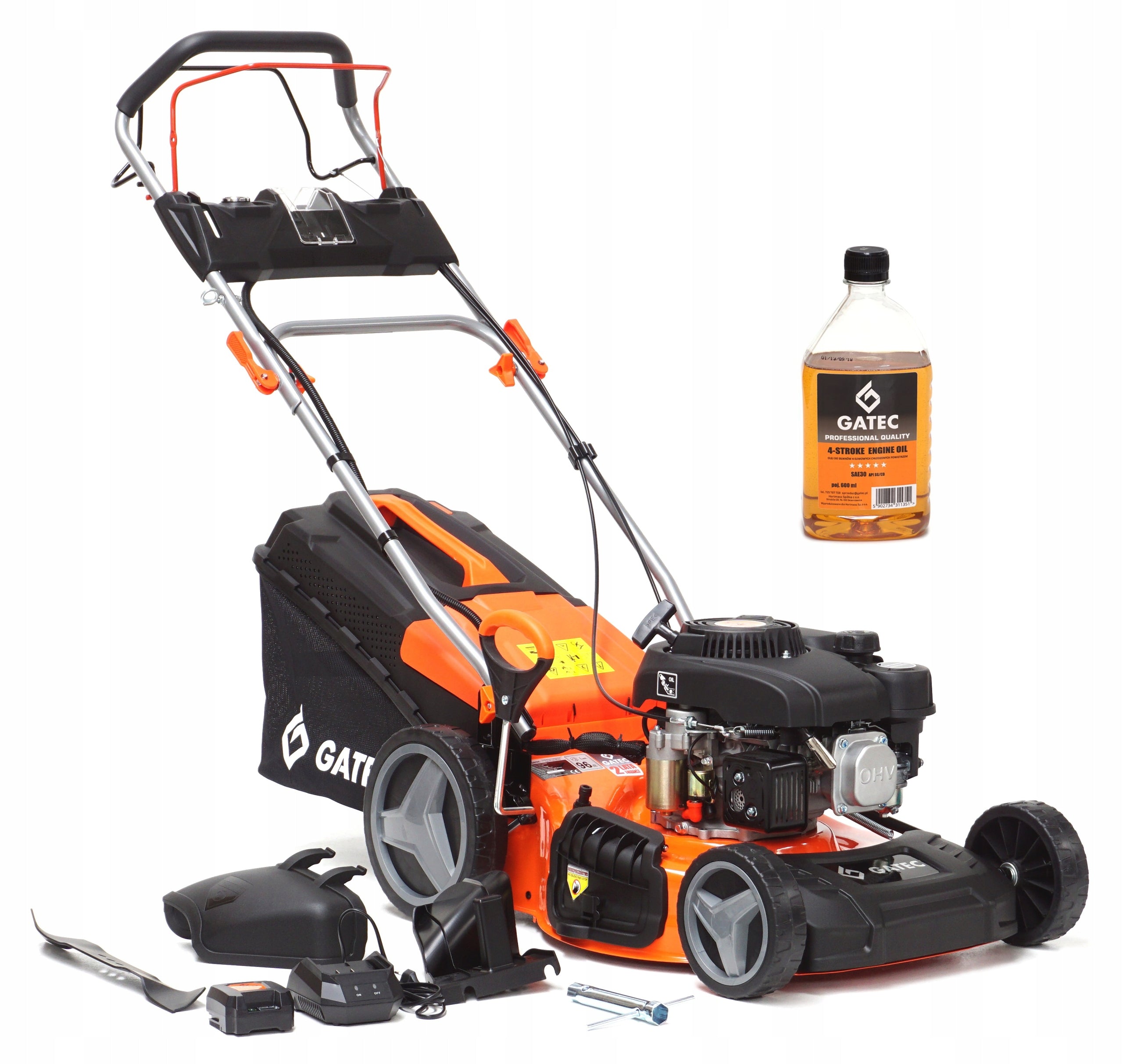 Diesel mower with drive 46 cm / Battery starter, electric