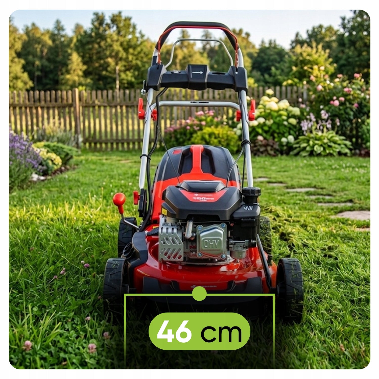 Diesel mower with drive power 3,6 HP width 46 cm Greenso KS46-G150NE Manufacturer code KS46-G150NE
