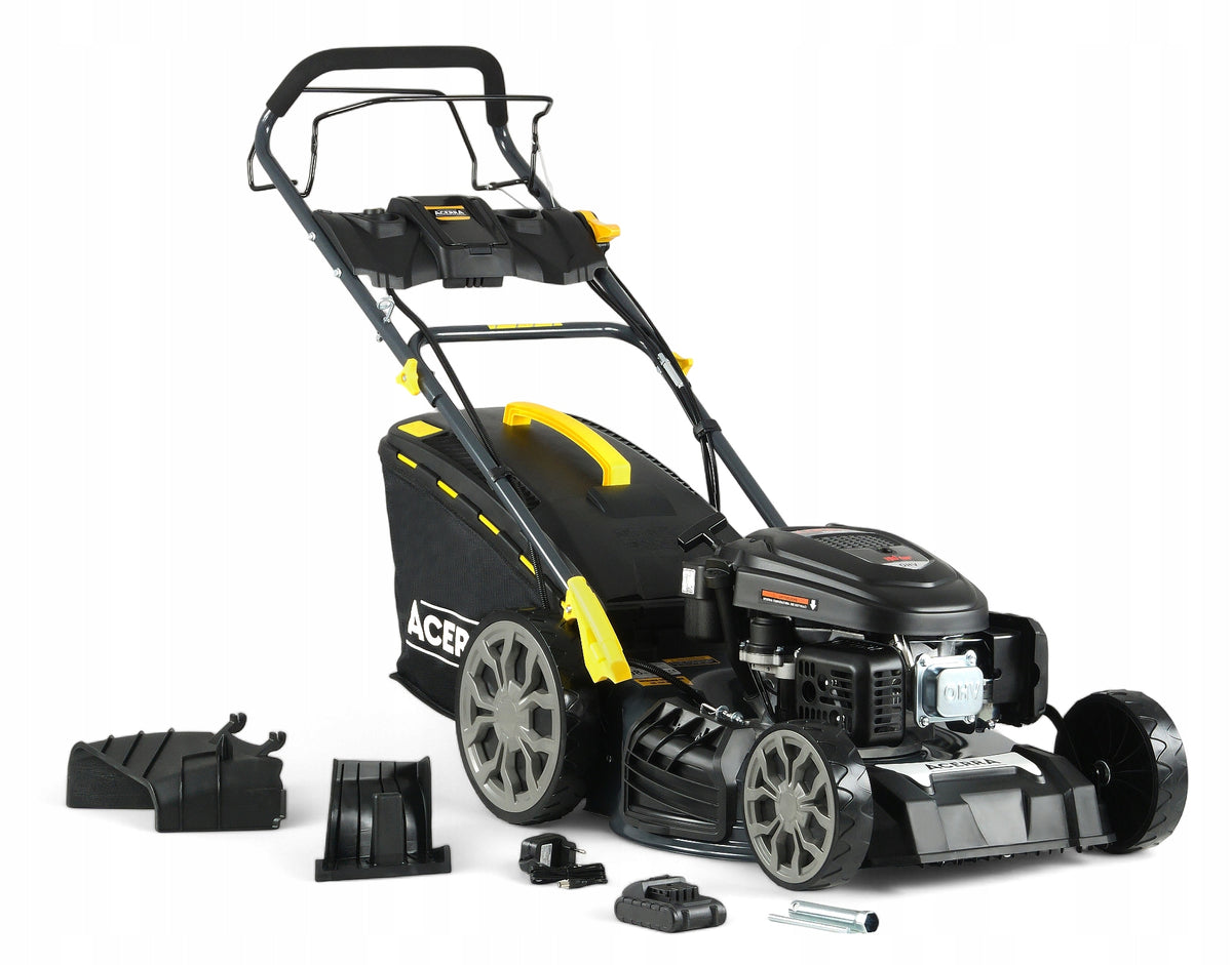 Diesel mower with electric starter and drive, Loncin / 51 cm