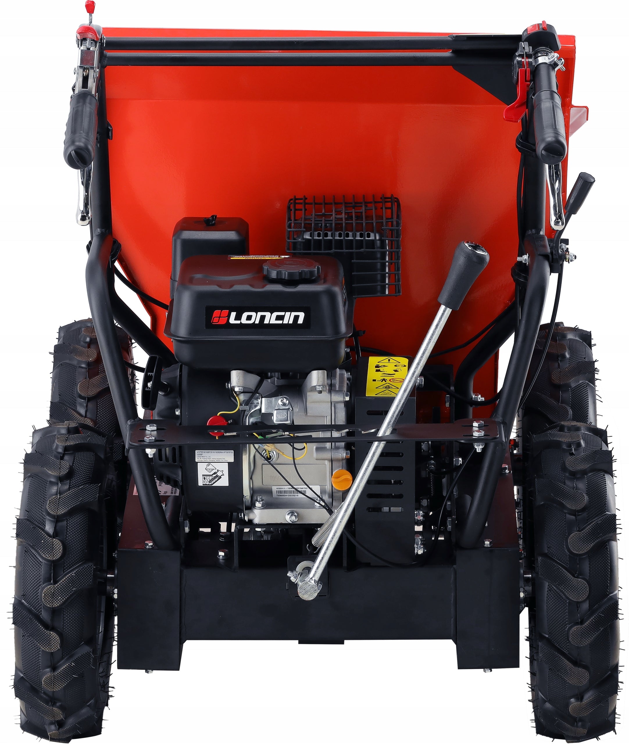 Diesel wheelbarrow Yato 196 l 4x4 300 kg Product weight with unit packaging 150 kg