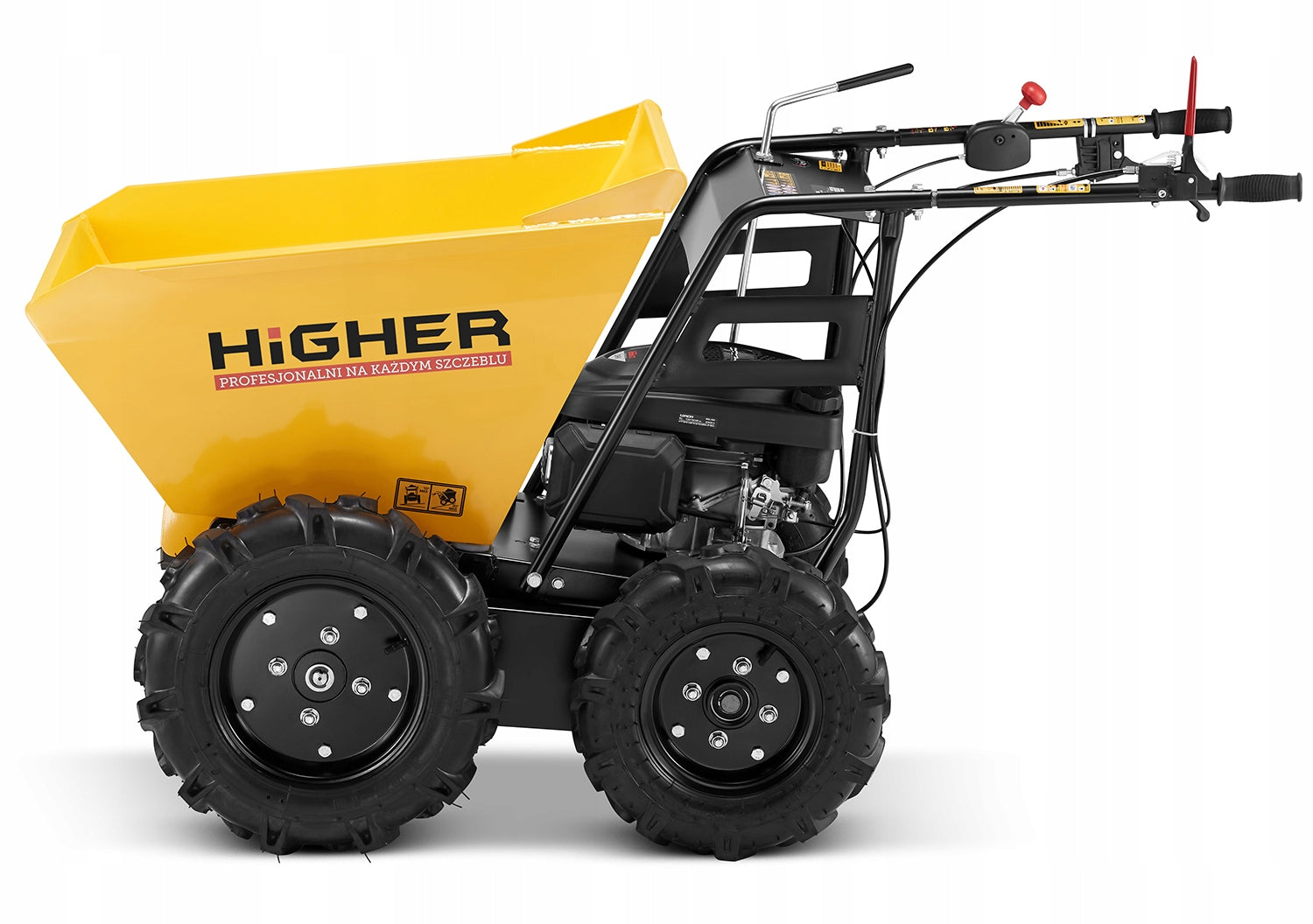 Diesel wheelbarrow diesel hauler transport trolley with 4x4 4,0HP drive Product weight with unit packaging 110 kg