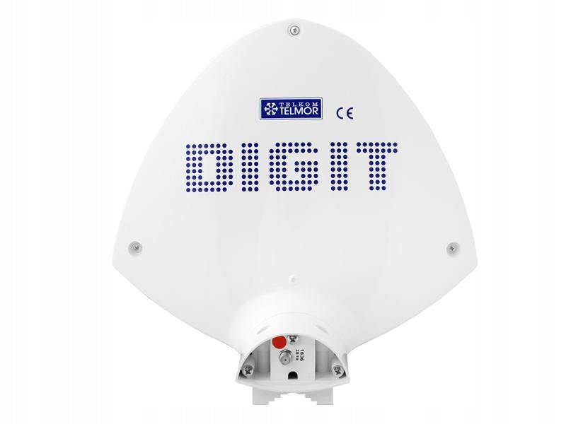 Digit Activa Telmor Antenna White DVB-T TV For Car Camping 12V Brand Telkom-Telmor