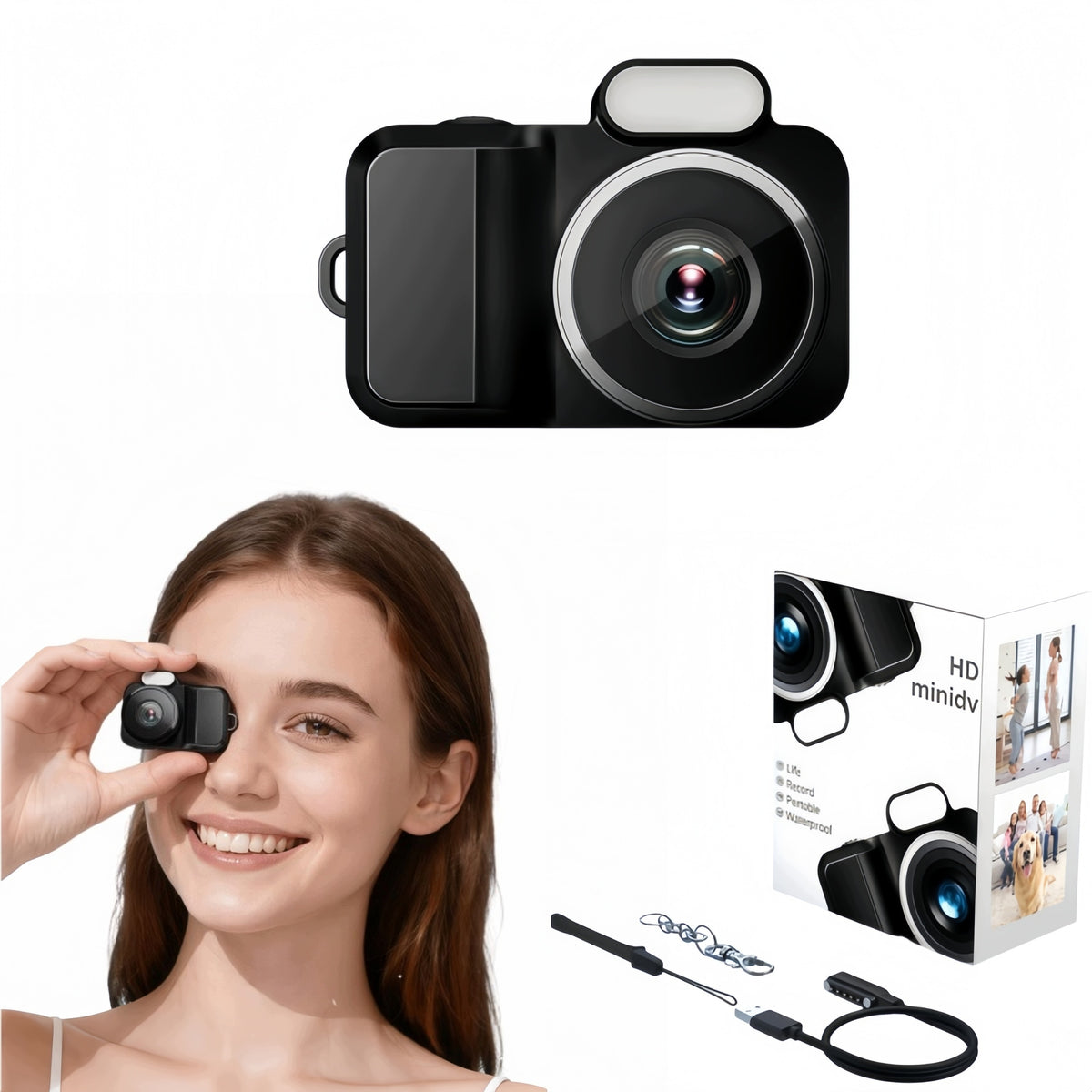 Digital Camera Mini DV Handy HD Digital Sports Recorder