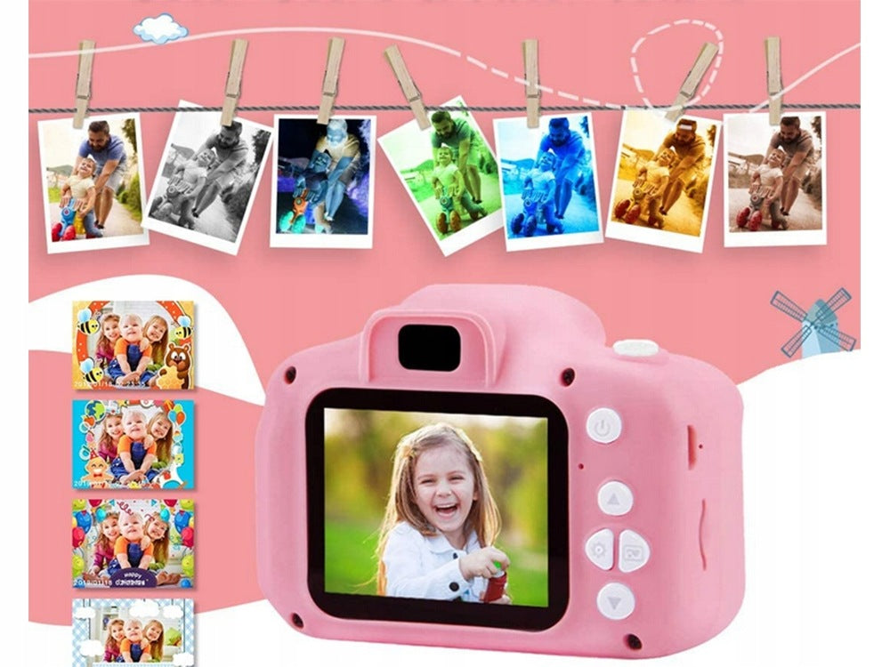 Digital Camera for Kids with Games Camera Game Kitten Resolution 5 Mpx