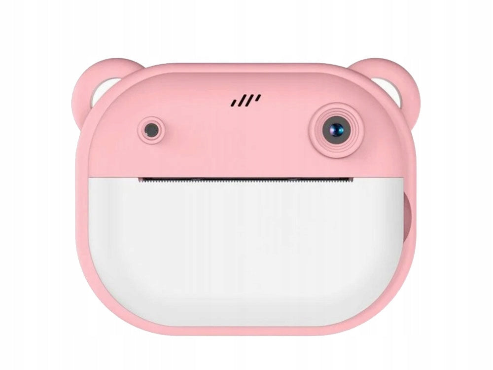 Digital Camera with InstantPrint Printer Fast Thermal Printing Pink