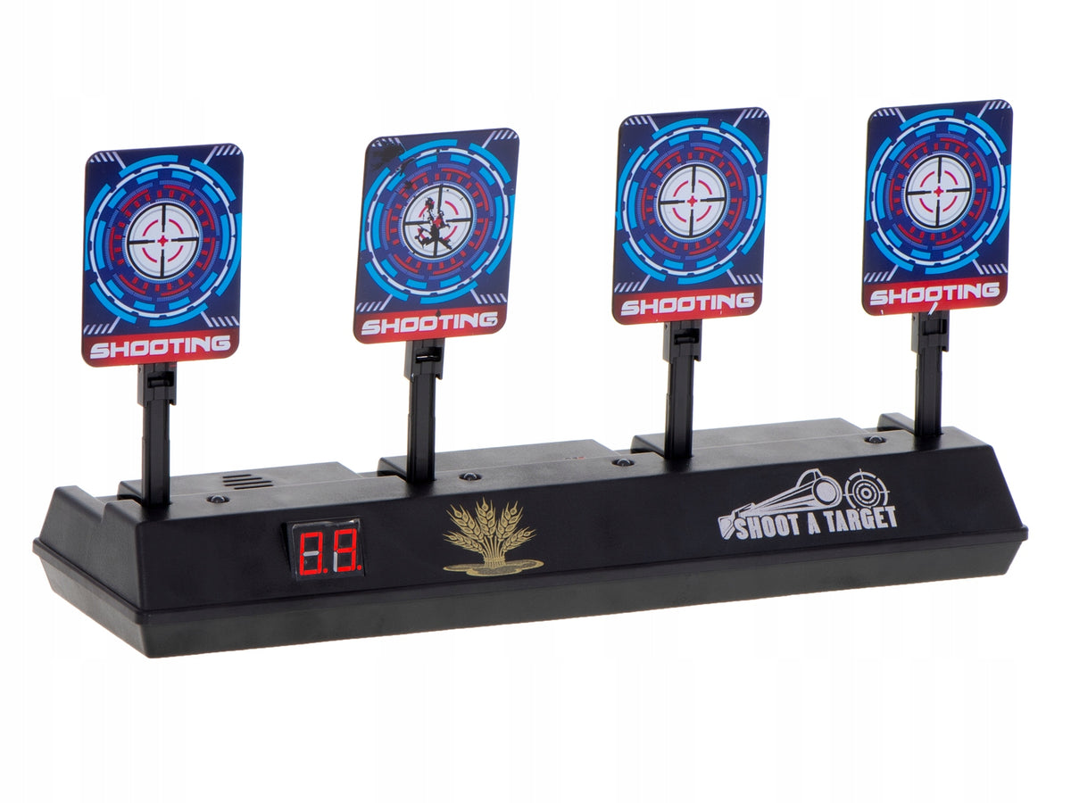 Digital Electronic Shooting Shield 4 Targets Counter Kik Brand Ikonka