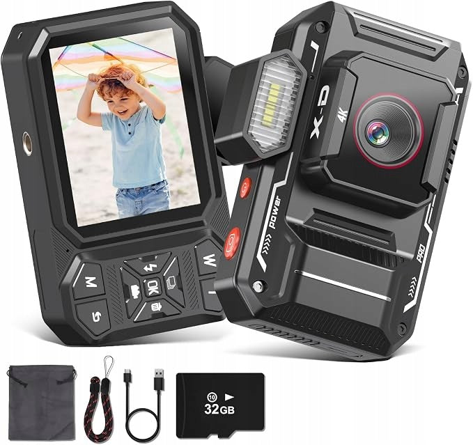 Digital HD Camera 4K D52 LCD IPS Zoom