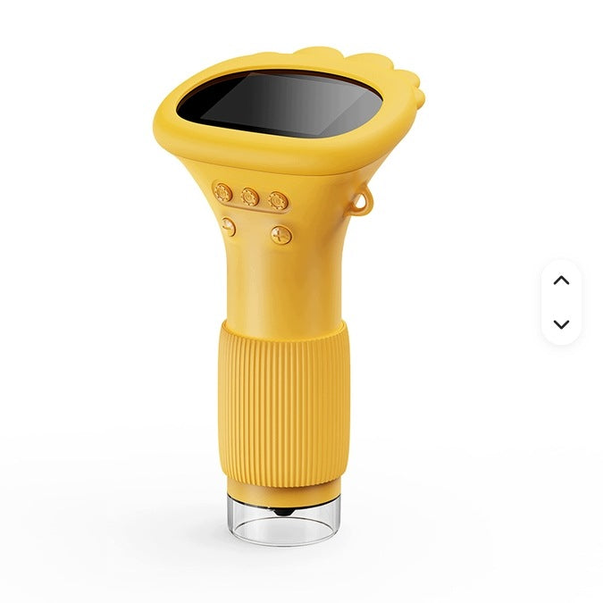 Digital Microscope LED LCD Magnification 1000x Pocket Set Yellow