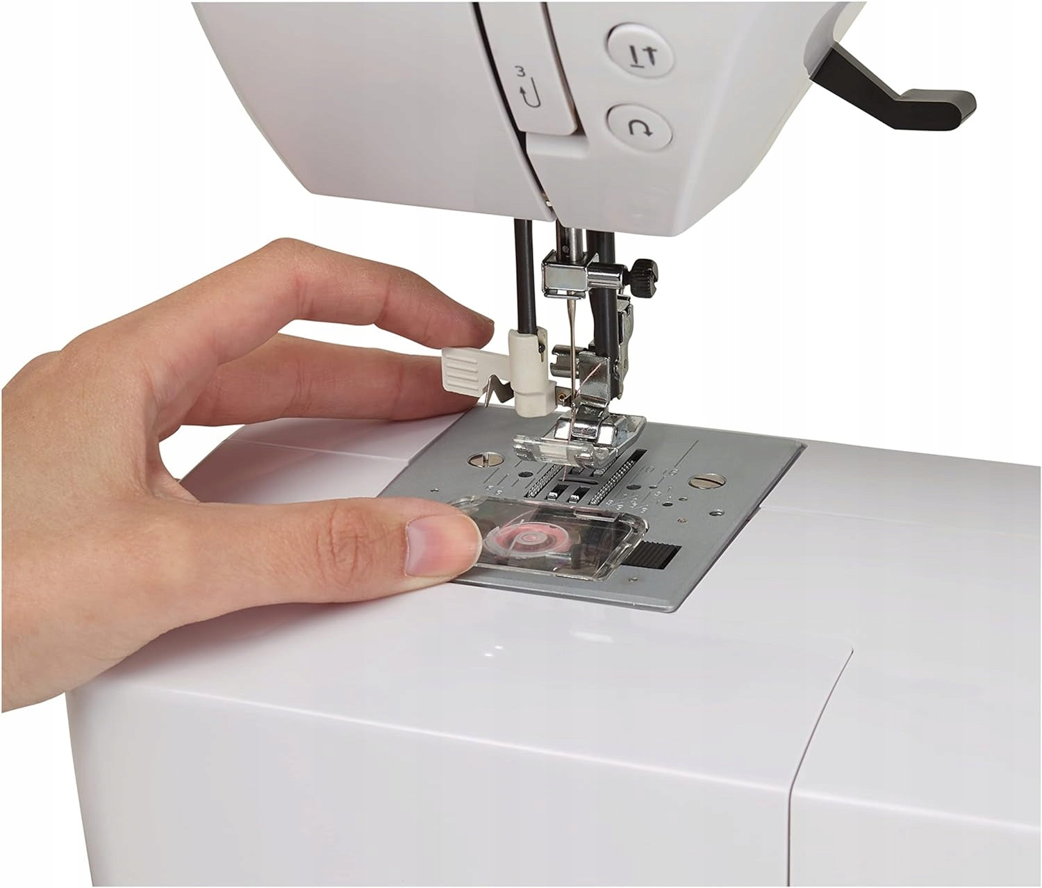 Digital Sewing Machine Medion Embroidery 100 Stitches LED Light Hook swing