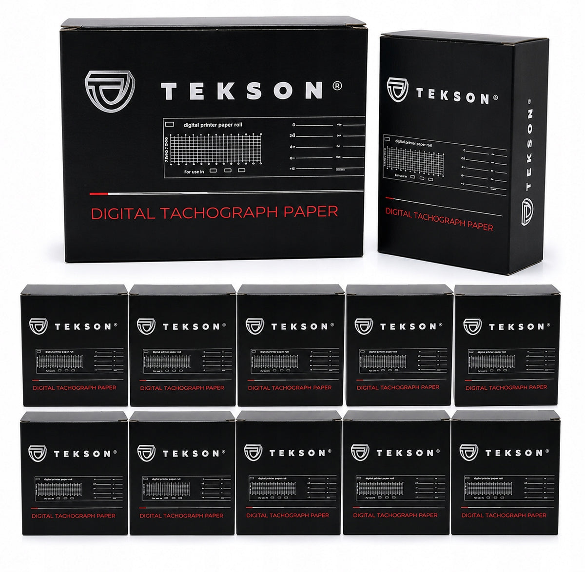 Digital Tachograph Paper Set of 3 ROLLS x 10 Packs = 30 Rolls