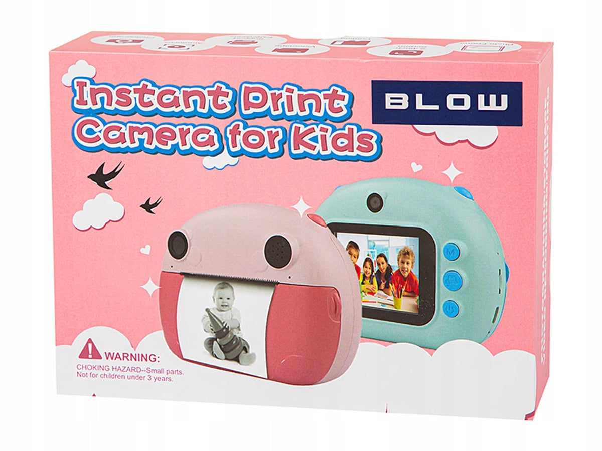 Digital camera BLOW 0013B BLUE with instant printer