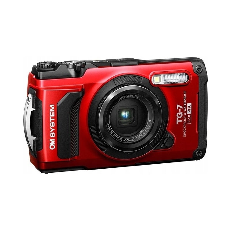 Digital camera Olympus TG-7 red OM System Tough Packaging status original