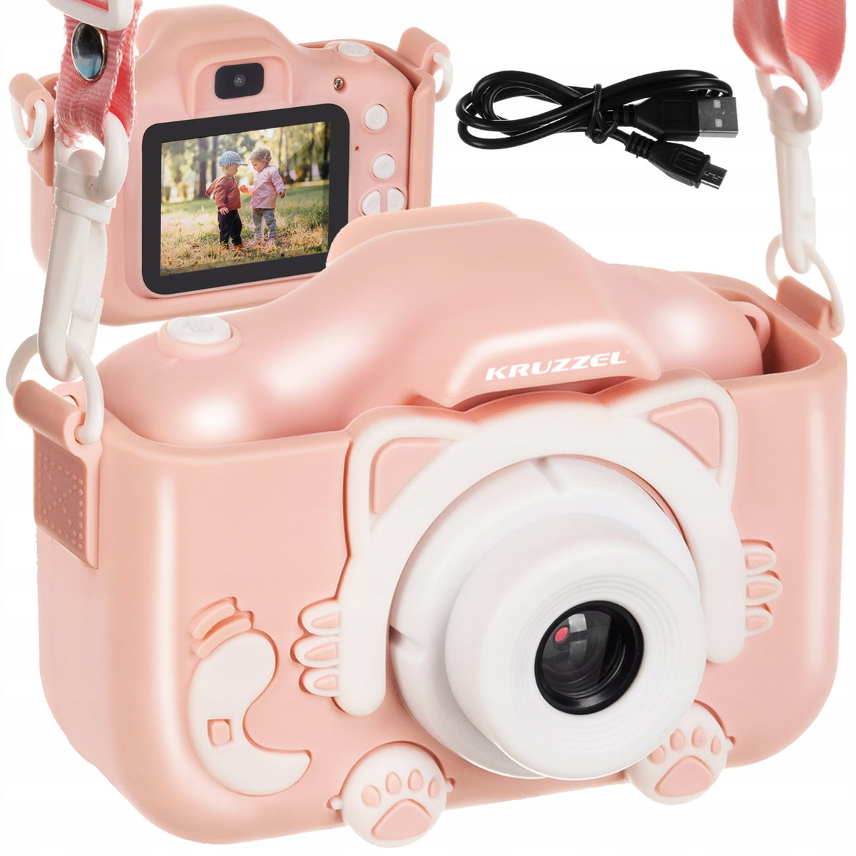 Digital camera pink Kruzzel AC22296 Kruzzel