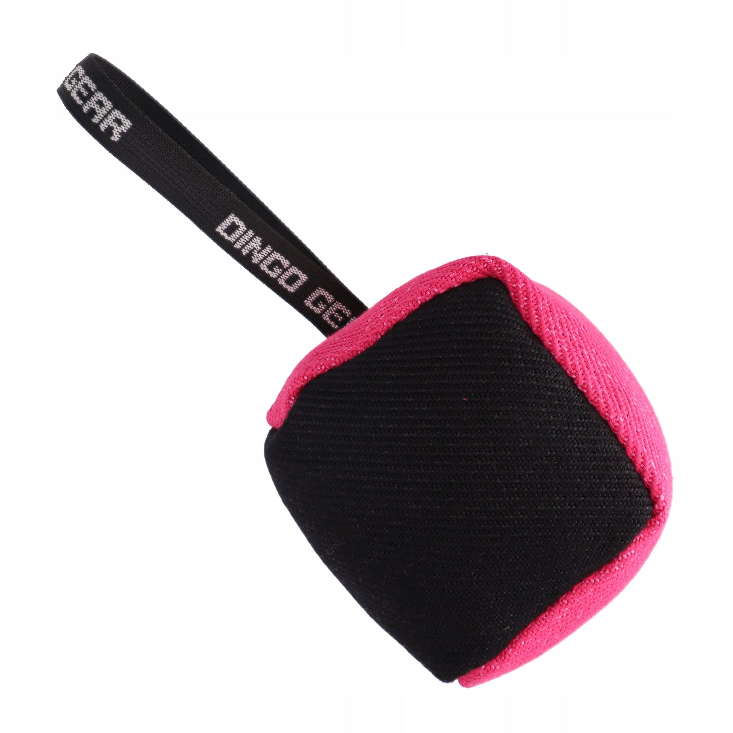 Dingo Gear Tug Toy made of ring material with handle 10x10 cm "cube" roses Brand Dingo Gear