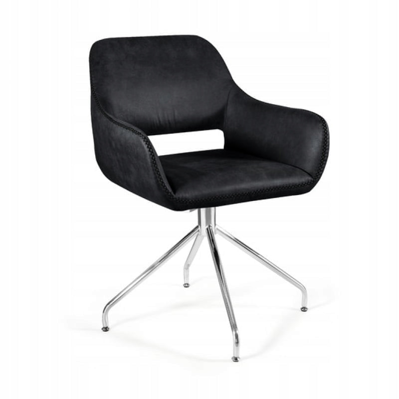 Dining Chair Modern Comfortable Loft Designer Waist White