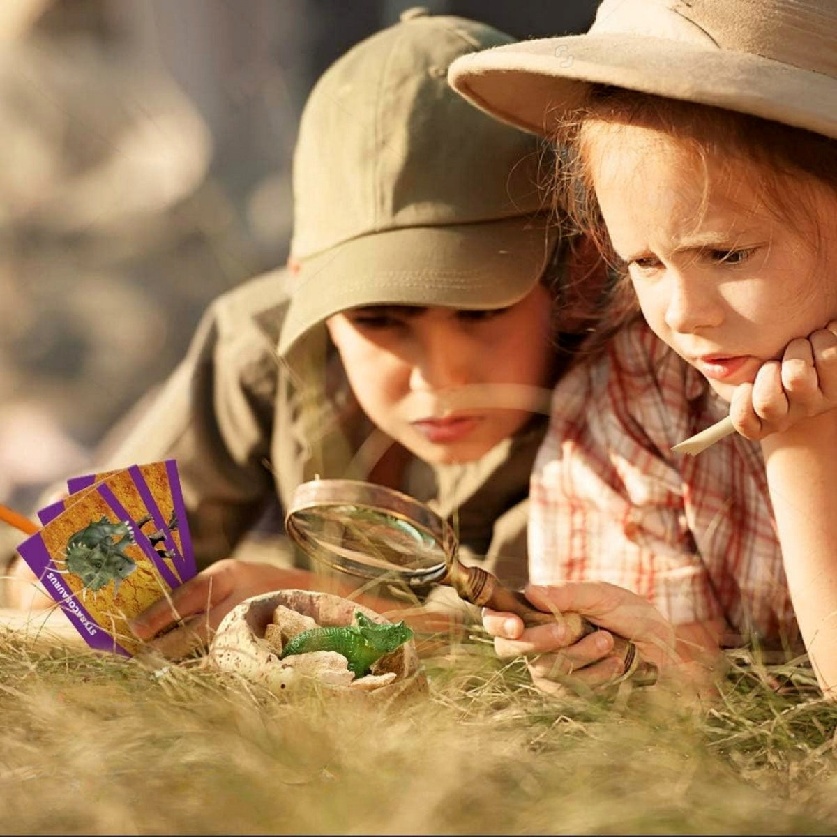 Dinosaur Eggs Excavation 12 Eggs Mine Archaeologist Egg for Gift Packaging status original