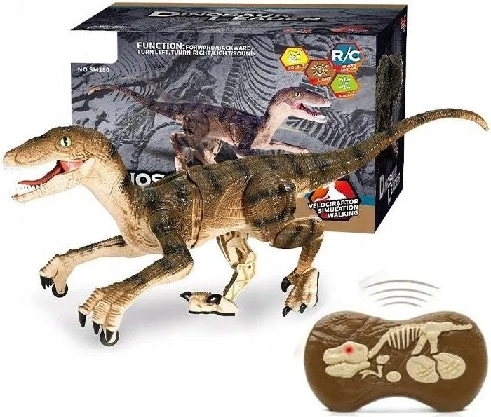 Dinosaur Toy RC Remote Controlled 2,4GHz Walking Roaring LED