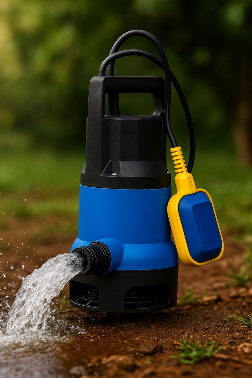Dirty Water Submersible Pump 3350W For Clean And Wastewater With Float Packaging status original