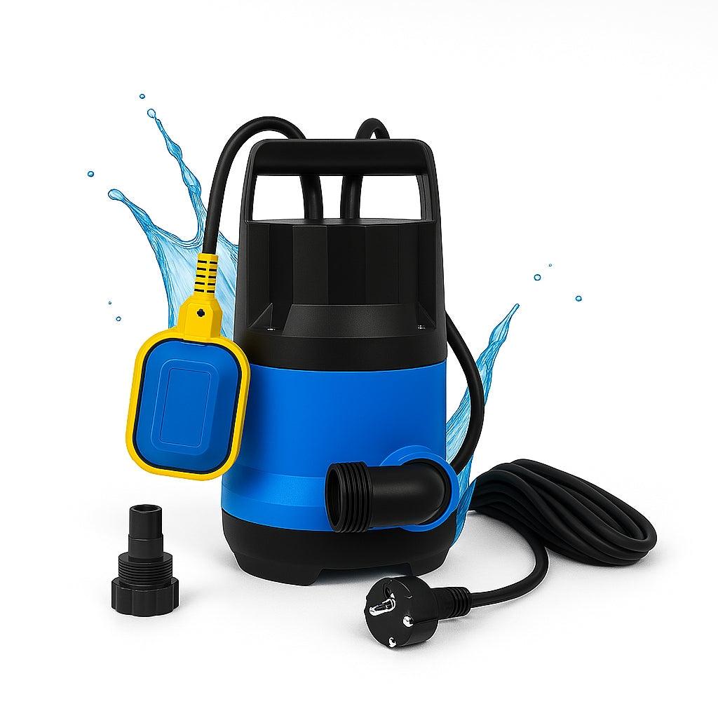 Dirty Water Submersible Pump 3350W For Clean And Wastewater With Float