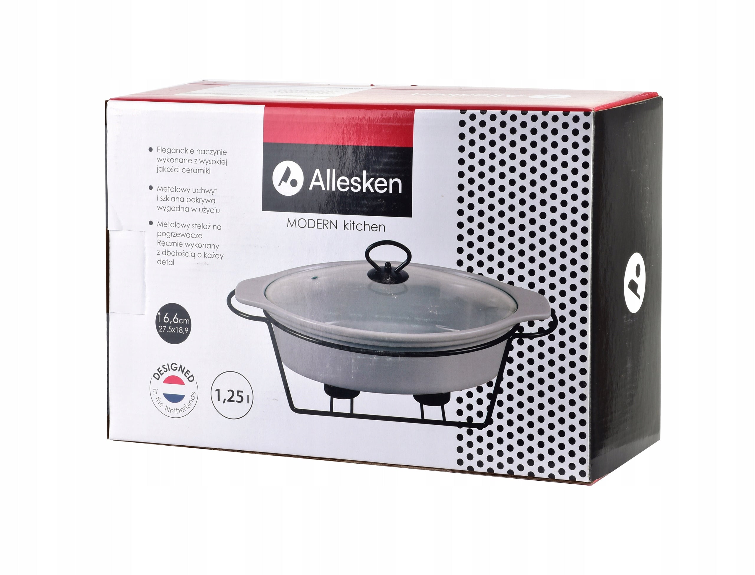 Dish with oval heater 1,25 l HTN0949 EAN (GTIN) 5905771420949
