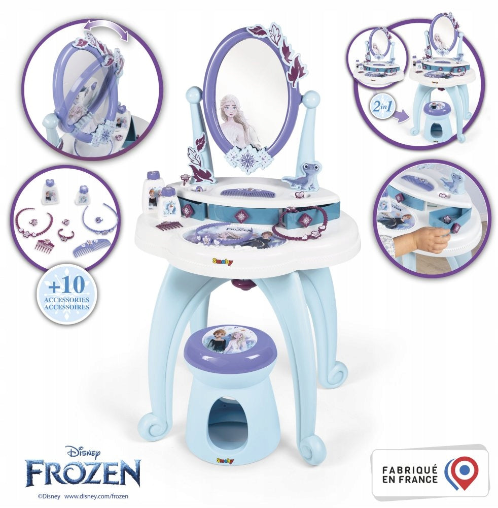 Disney Frozen Dressing Table for Girls Beauty Salon Beauty Smoby Packaging status original
