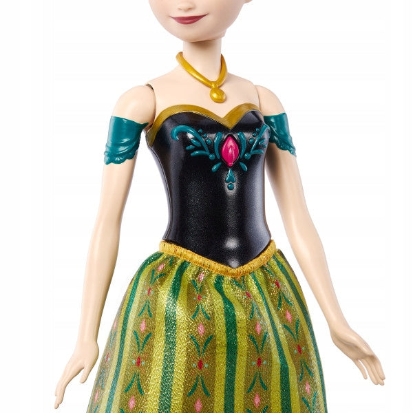 Disney Frozen - Singing Princess Anna Doll Frozen JDX53 Brand Mattel