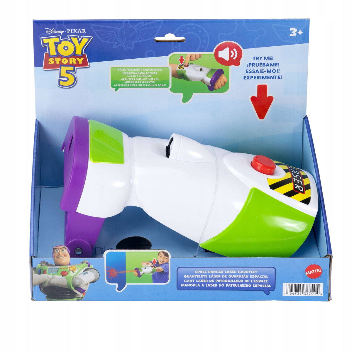 Disney Pixar Toy Story 5 Laser Glove Space Ranger JMW39