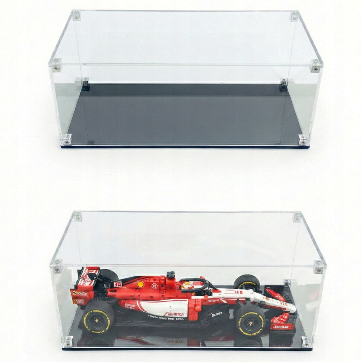 Display Cabinet Model Cabinet 1:18 LEGO Building Blocks Figurines Plexiglas Display Manufacturer code GL330x120x150