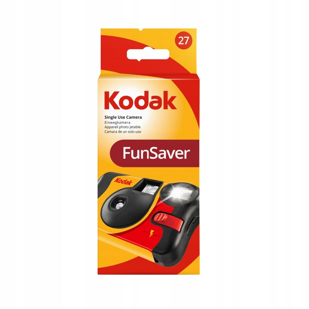 Disposable Camera Analog KODAK Fun Saver Flash Film 27 Images ISO 800 Brand Kodak